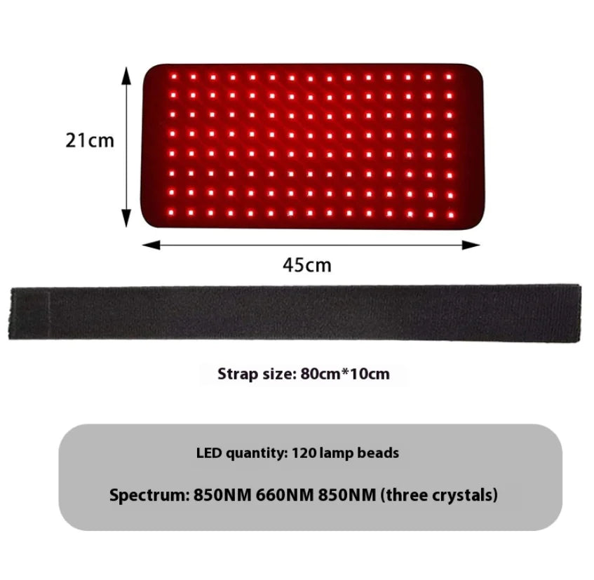 LED Red Light Therapy Waist Belt