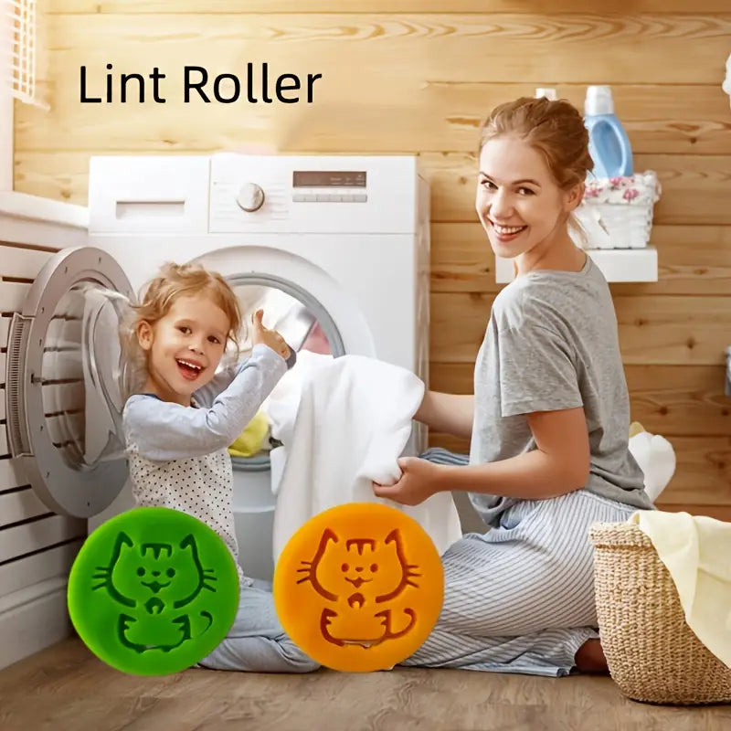 2pcs Clothes Sticker and Reversible Duster Set